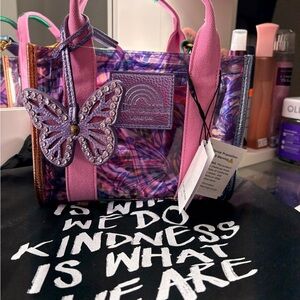 Colorful Butterfly Women's Bag